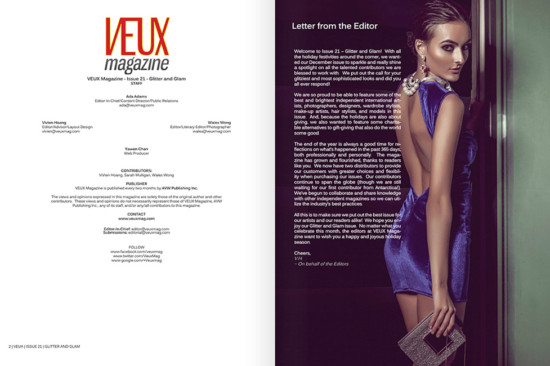 Aparitie in editorial fashion Veux Magazine, Cielle Couture by Cristina Trandafir, designer roman, reviista internationala de moda, revista fashion, rochii de seara, rochii de mireasa, rochii de club